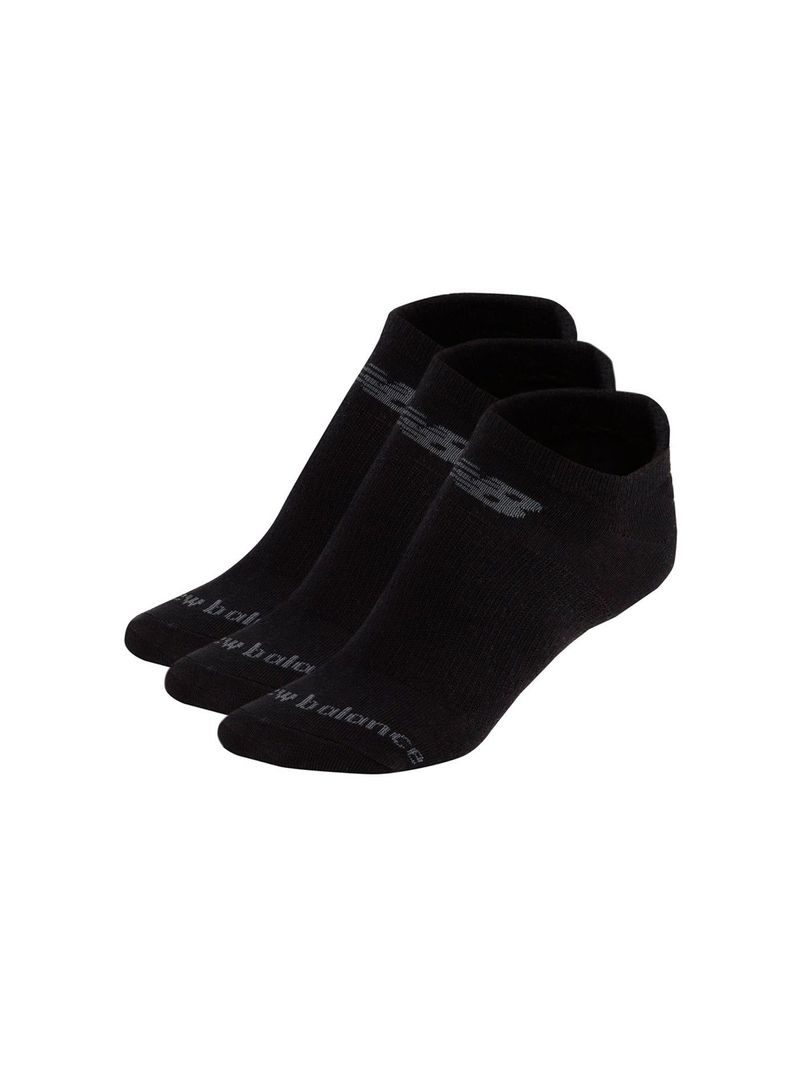 New-Balance-NB-Performance-Flat-Knit-Ankle-Socks-3-Pair-BK---L-1