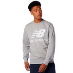 New Balance Pullover Nb Essentials Stacked Logo Crew Hombre - XXL-5