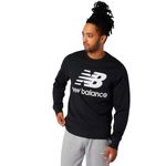 New-Balance-Pullover-Nb-Essentials-Stacked-Logo-Crew-Hombre---L--MT03560BK-BK-L-3