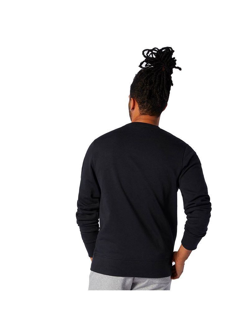 New-Balance-Pullover-Nb-Essentials-Stacked-Logo-Crew-Hombre---L--MT03560BK-BK-L-4