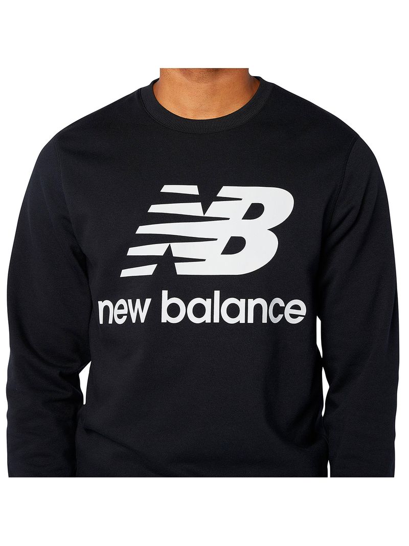 New-Balance-Pullover-Nb-Essentials-Stacked-Logo-Crew-Hombre---L--MT03560BK-BK-L-5