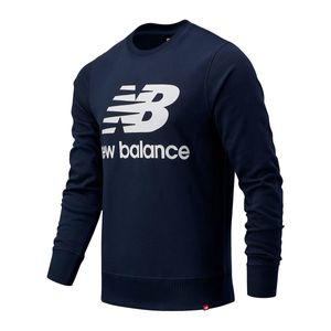 New Balance Pullover Nb Essentials Stacked Logo Crew Hombre-COD-MT03560ECL