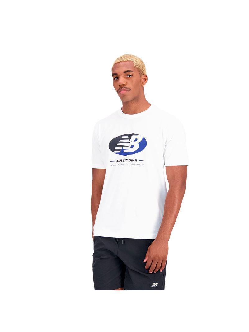 New Balance Remera manga corta Essentials Graphic Hombre - L-1