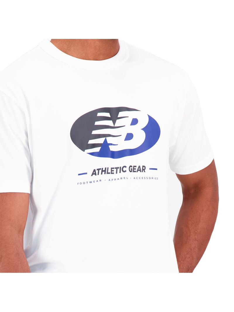 New Balance Remera manga corta Essentials Graphic Hombre - L-4