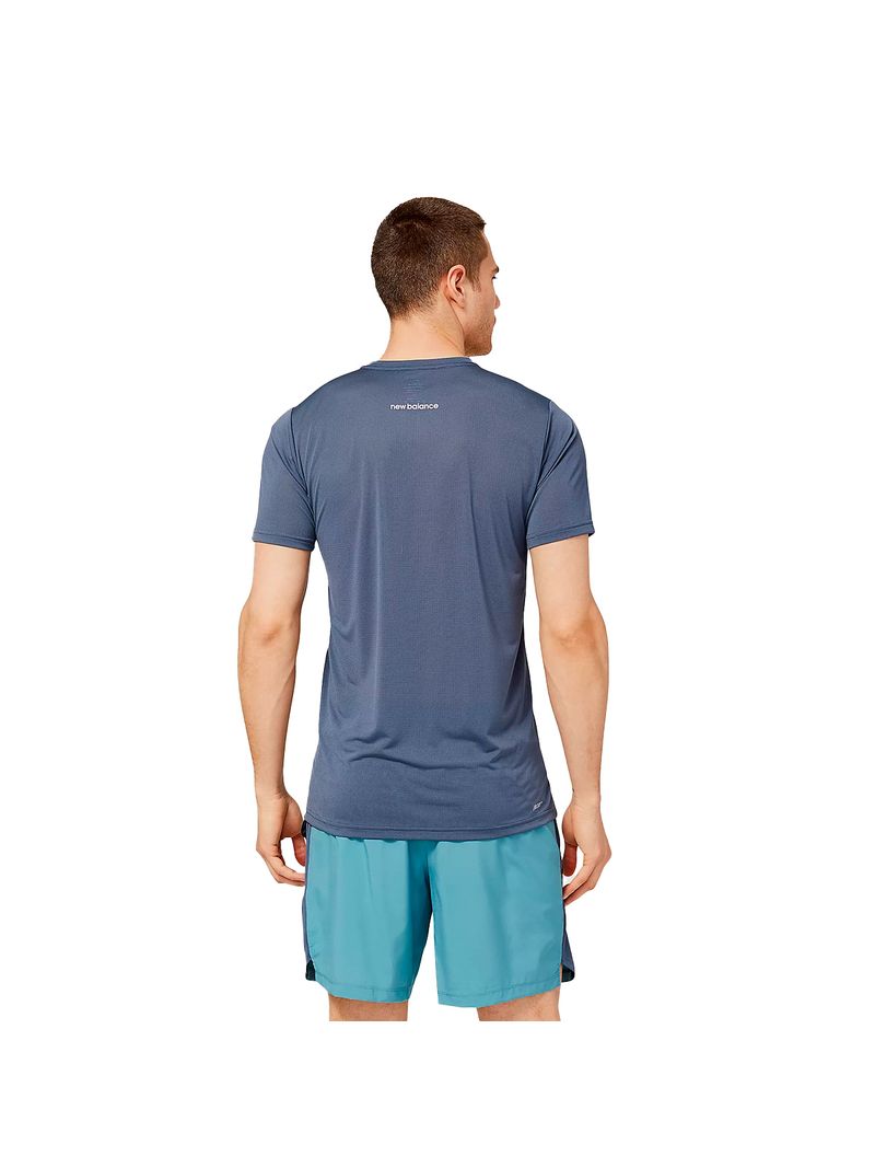 New Balance Remeras mangas cortas Accelerate Short Sleeve Hombre - S-2
