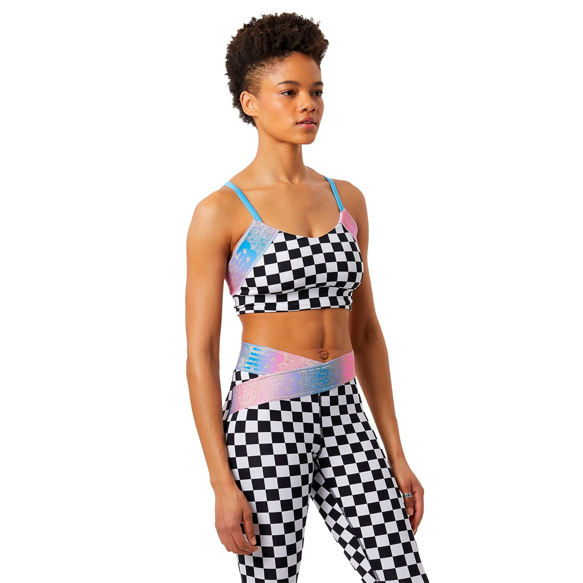 New Balance Tops Relentless Printed Crop Bra Mujer - My Shuzz - Tienda ...