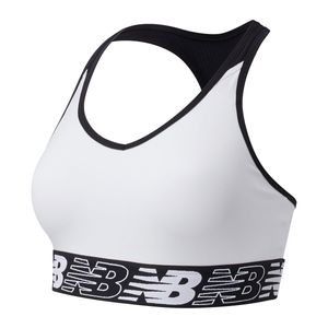 Top New Balance Mujer Pace Bra 3 0 Blanco