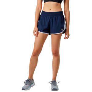 Short New Balance Mujer Accelerate 2 5 Inch Azul