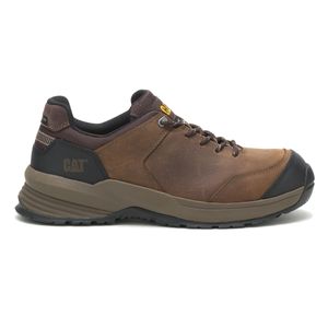 Zapatenis Cat Hombre Streamline 2.0 Leather Ct Marrón