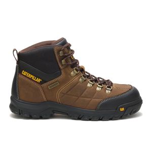 Bota Cat Hombre Threshold Wp Marrón
