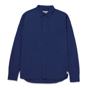 Camisa Cat Hombre Foundation Convertible Azul