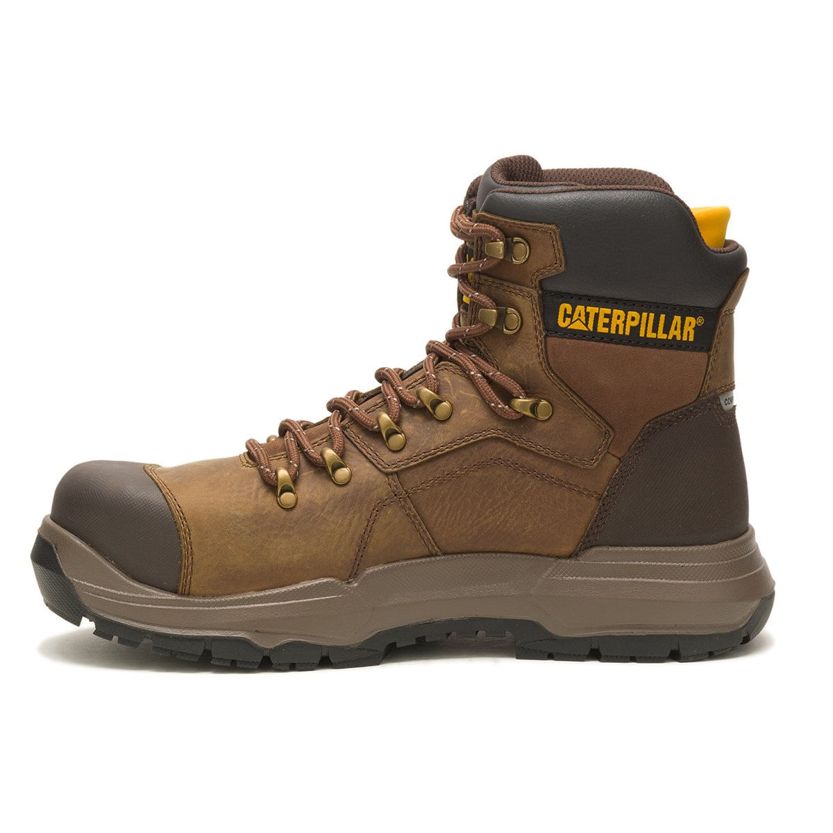 CAT Diagnostic Hi Stahlkappenstiefel Für Männer – Wasserdicht, Isoliert, Rutschfest