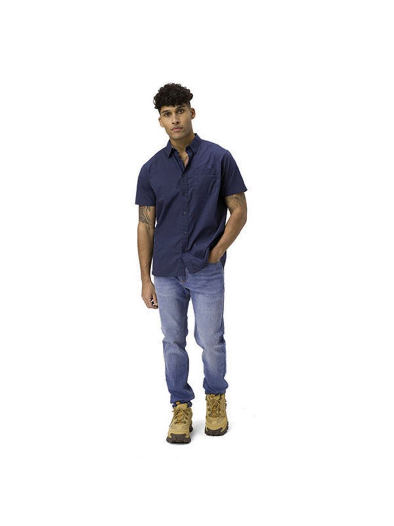 Camisa Poplin S/S Hombre - XXL-5