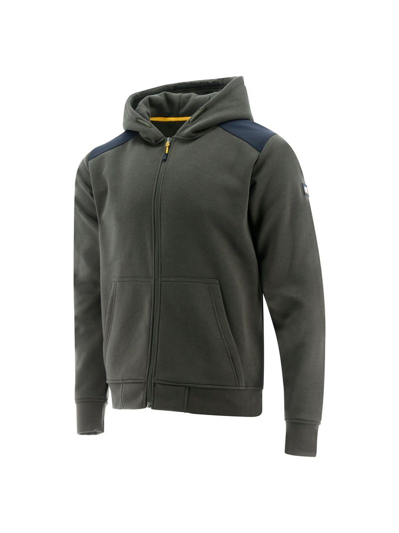 Canguro-Hombre-Essential-Fz-Sweatshirt-Verde---S-1