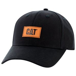 Kepi Cat Mujer Logo Leather Patch Negro