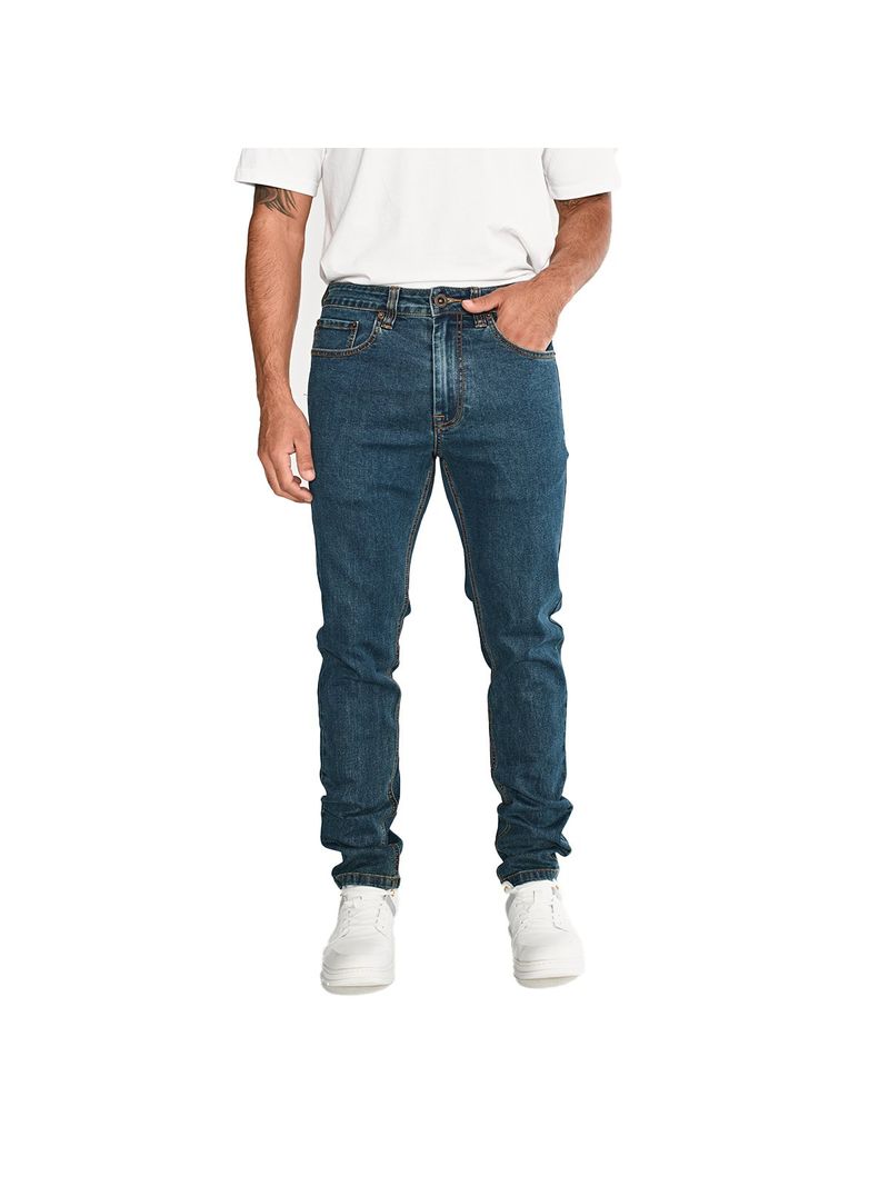 Jeans Triblend Stretch Denim Skinny Hombre - 36/32-1