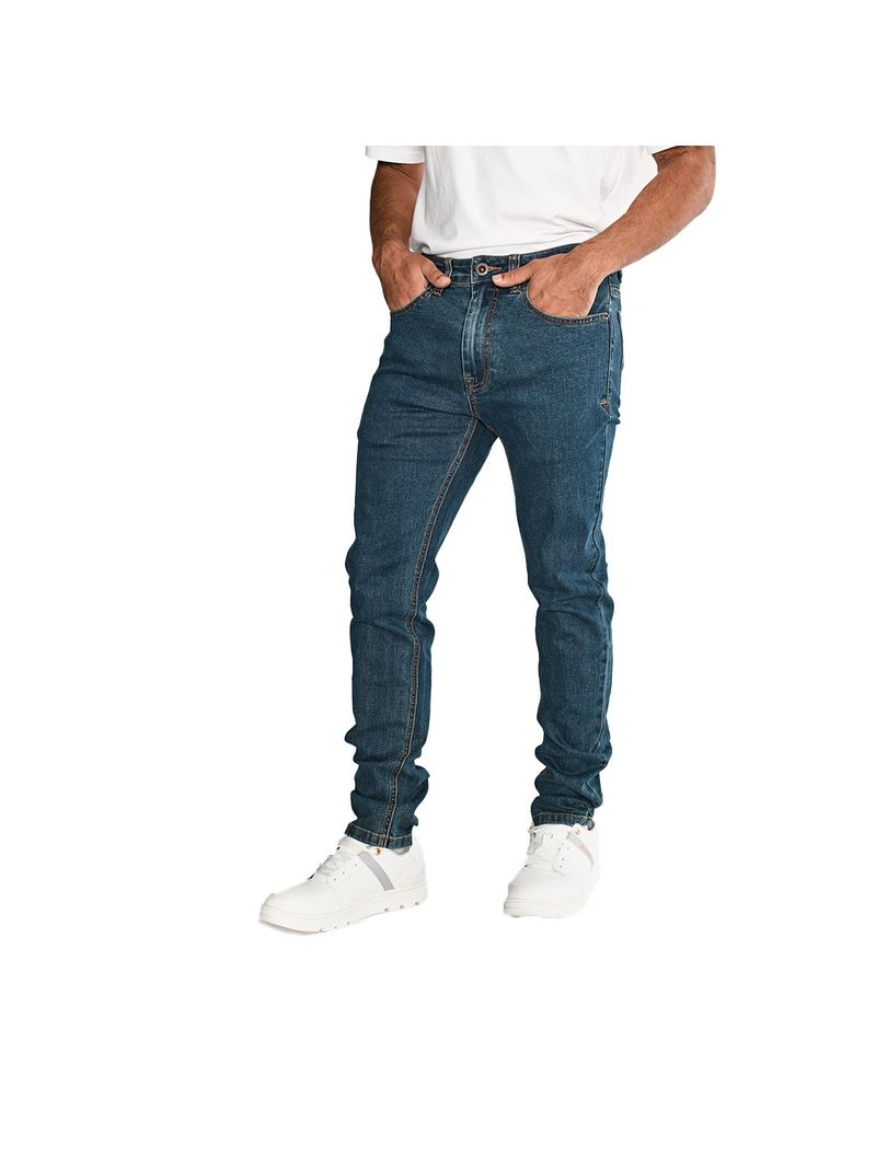 Jeans Triblend Stretch Denim Skinny Hombre - 36/32-2