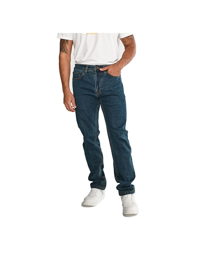 Jeans Triblend Stretch Denim Slim Hombre - 38/32-1