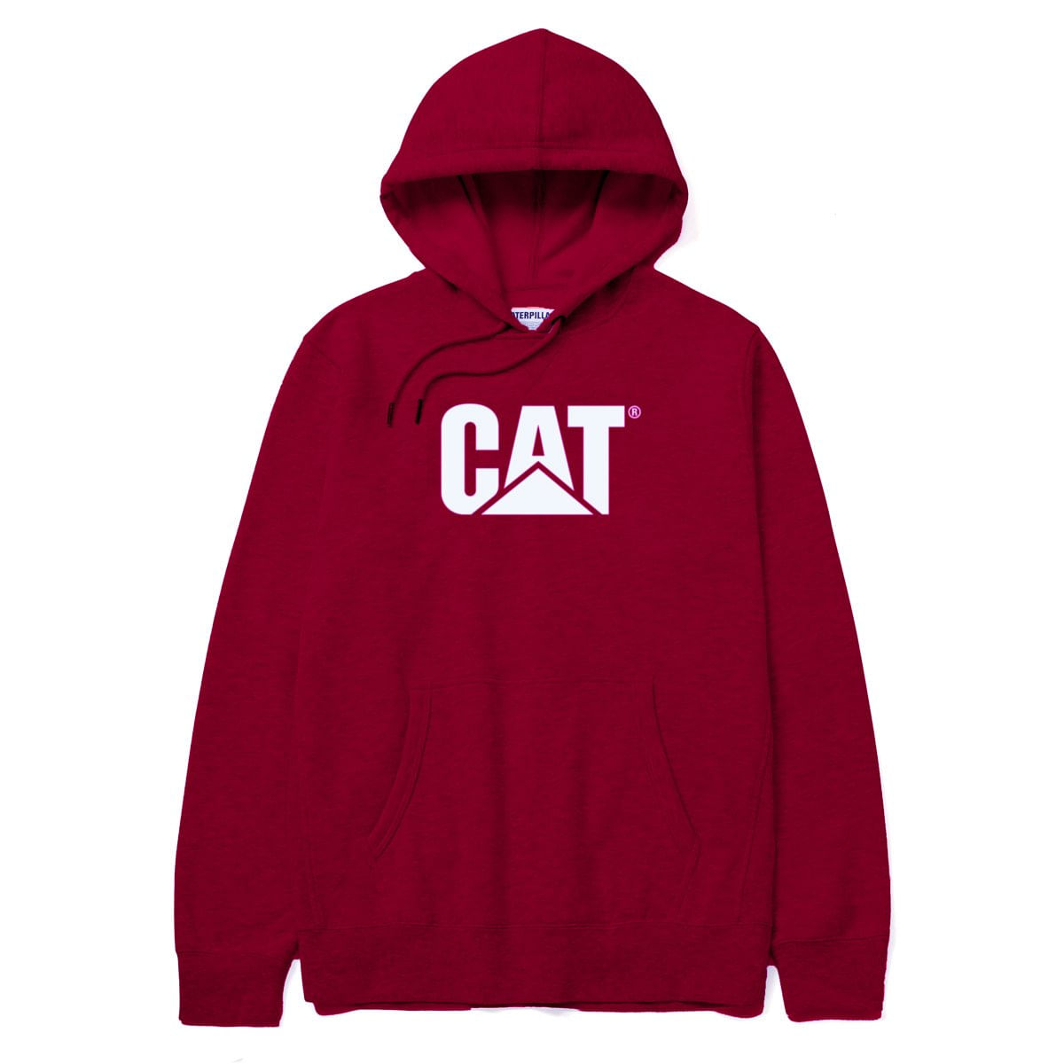 Sudadera Cat Hombre Foundation Sweatshirt Bordó - Cat Lifestyle ...