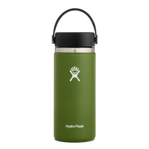 Termo Hydro Flask Boca Ancha 16 Oz. (473ml) Verde Oliva