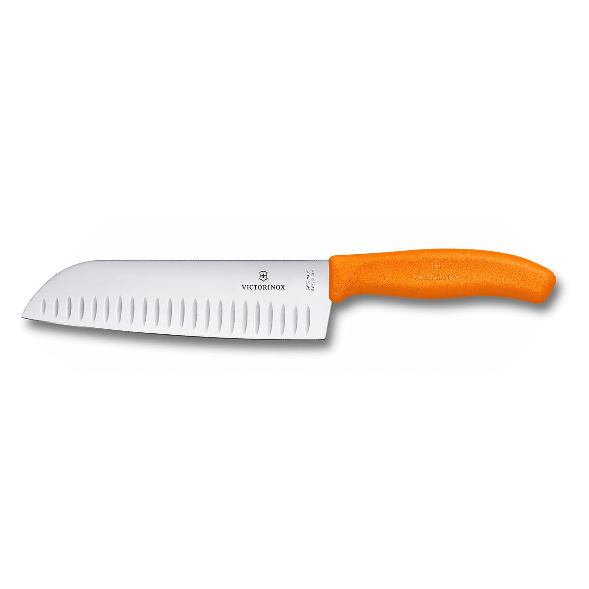 Coltello Per Prosciutto Victorinox Con Lama Tonda Da 30 Cm E Alveoli - Made In Svizzera