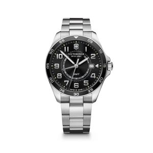 Reloj Victorinox Hombre FieldForce Classic GMT Negro