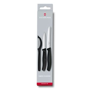 Set De Cuchillos Victorinox Swiss Classic Mondadores Con Pelador, 3 Piezas