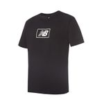 New Balance NB ESSENTIALS LOGO T-SHIRT Negro - 2XL-1