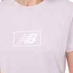 New Balance ESSENTIALS COTTON JERSEY ATHLETIC FIT T-SHIRT Beige - XS-2