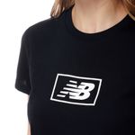 New Balance ESSENTIALS COTTON JERSEY ATHLETIC FIT T-SHIRT Negro - S-2