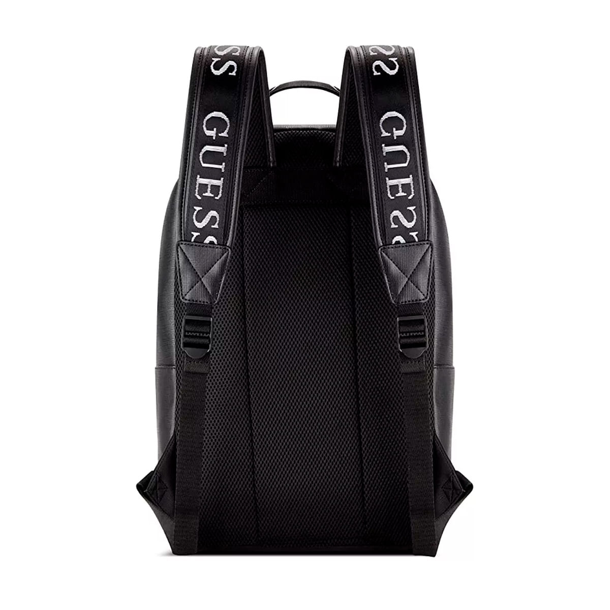 Zaino GUESS Voyager - Borsa Uomo In Nylon Balistico Idrorepellente, Con Logo Triangle In Metallo - Per Ufficio E Viaggi