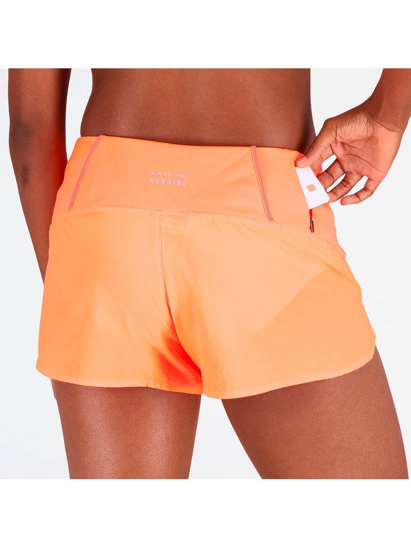 New Balance Short Impact Run 3In Short MujerWS21267NDF - XS-4