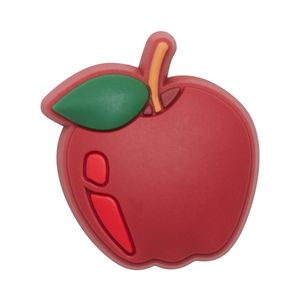 Crocs Jibbitz apple shoe charm