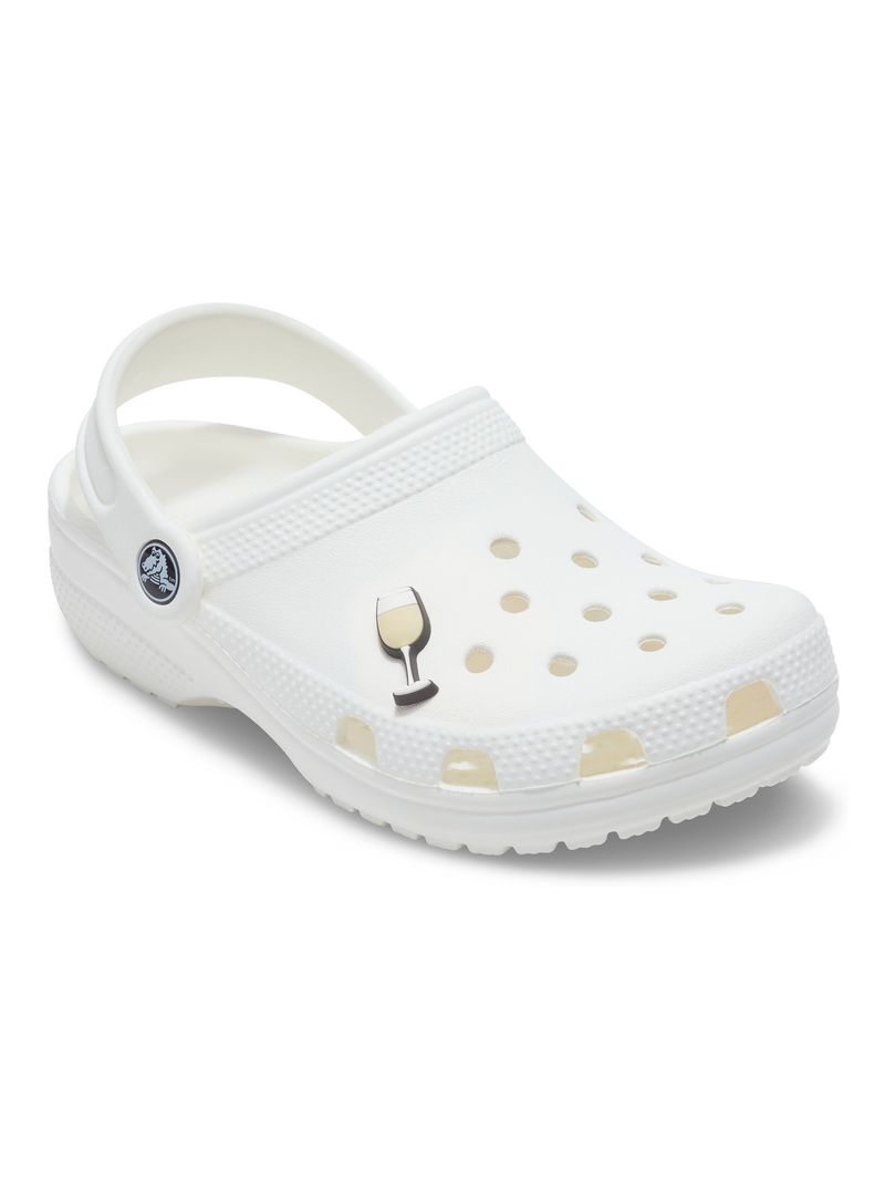 CROCS-JIBBITZ-WHITE-WINE-UNISEX-OS-2