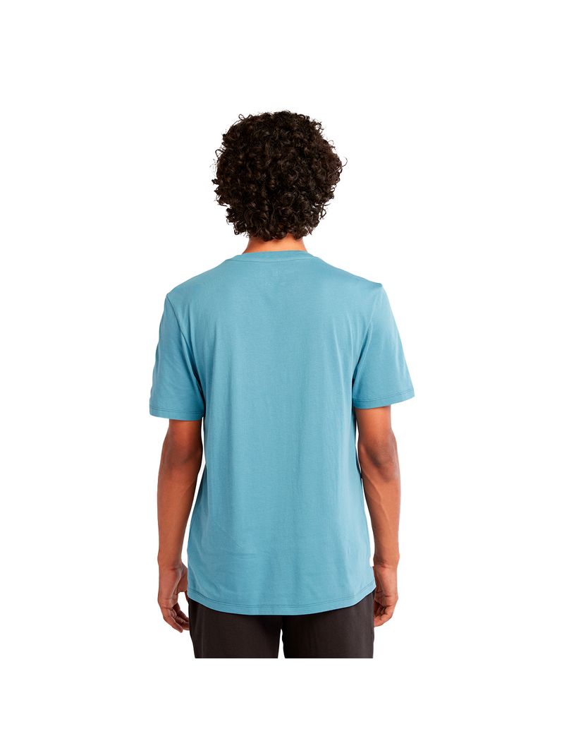 TIMBERLAND TFO SS L-CHEST LOGO T TURQUESA DE HOMBRE-XL-2