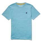 TIMBERLAND TFO SS L-CHEST LOGO T TURQUESA DE HOMBRE-XL-3
