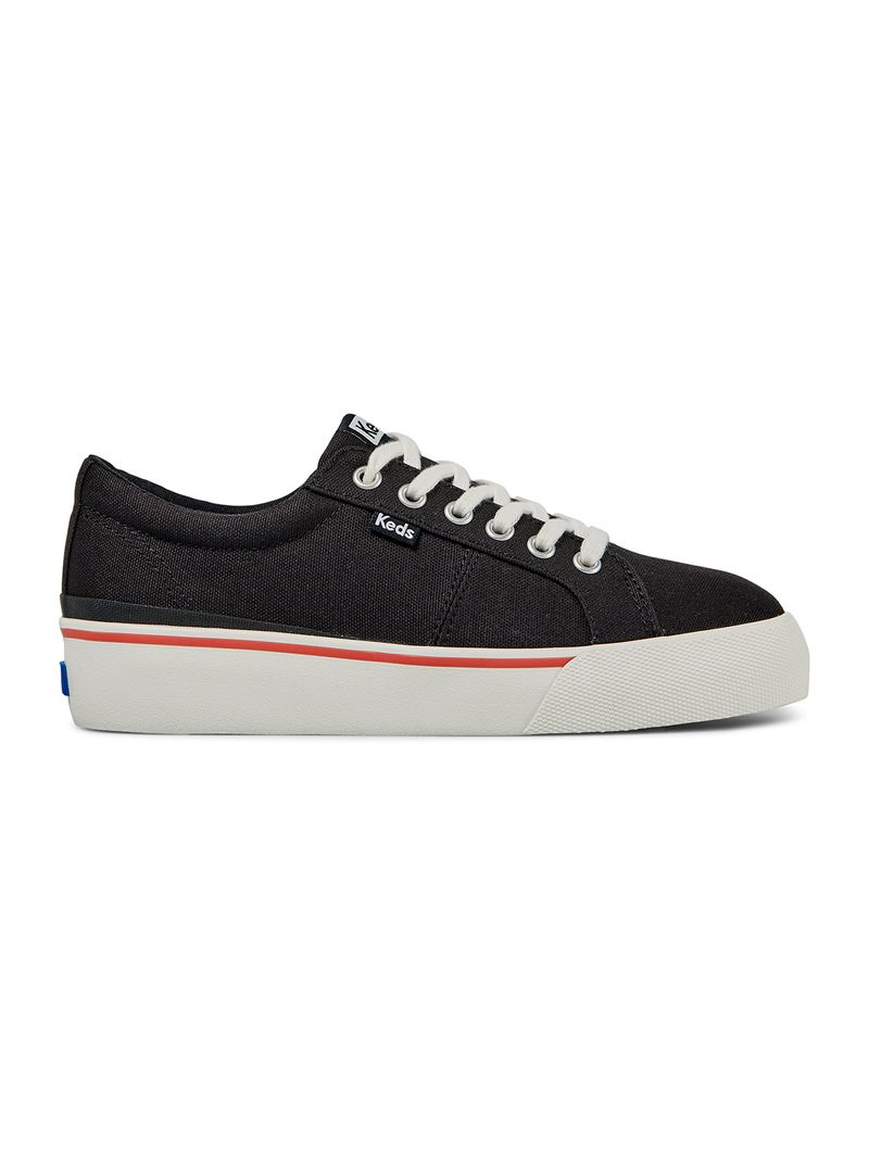 KEDS JUMP KICK DUO CANVAS BLK-WHITE/BLACK-8-1