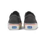 KEDS JUMP KICK DUO CANVAS BLK-WHITE/BLACK-8-5