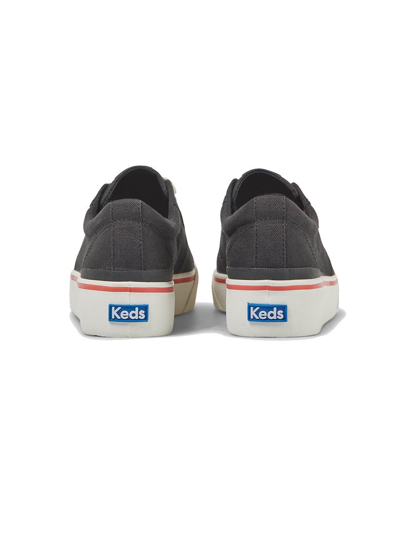 KEDS JUMP KICK DUO CANVAS BLK-WHITE/BLACK-8-5