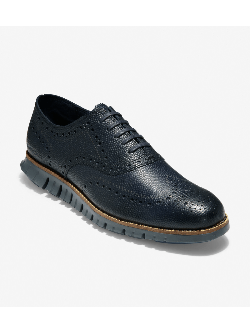 Cole Haan ZEROGRAND WINGTIP OXFORD - Sportieve veterschoenen - black/zwart