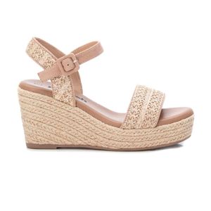 Sandalia Refresh Mujer Sra Textil Beige