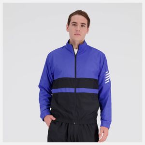 Campera New Balance Hombre Tenacity Azul