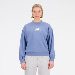 Suéter New Balance Mujer Essentials Azul