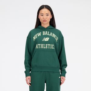 Suéter New Balance Mujer Athletics Verde