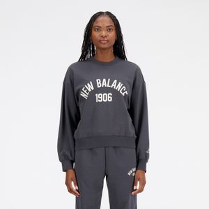 Suéter New Balance Mujer Essentials Gris