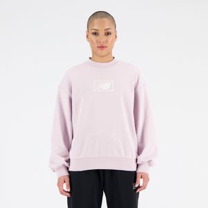 Suéter New Balance Mujer Essentials Rosa