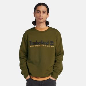 Suéter Timberland Hombre Front Graphic Verde