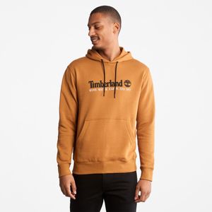 Sudadera Timberland Hombre Front Graphic Naranja