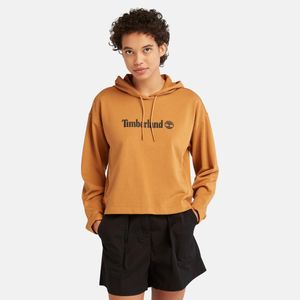 Sudadera Timberland Mujer Linear Logo Tee Naranja