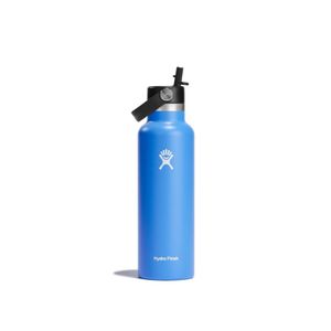 Termo Hydro Flask Unisex 21 Oz Standard Flex Straw Cap Cascade Celeste